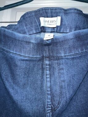 Lane Bryant Dark Indigo Pull-On Jeggings